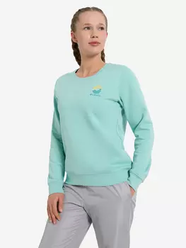 Свитшот женский Columbia Beaumount Graphic Crew, Голубой