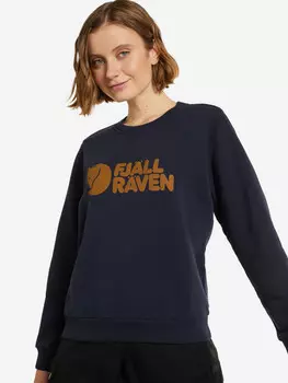 Свитшот женский Fjallraven Logo, Синий