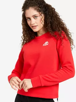 Свитшот женский Kappa, Красный