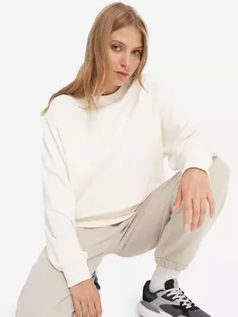 Свитшот женский оверсайз Demix, Белый