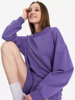 Свитшот женский оверсайз Demix, Фиолетовый