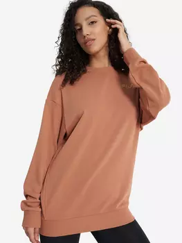 Свитшот женский оверсайз FILA, Бежевый