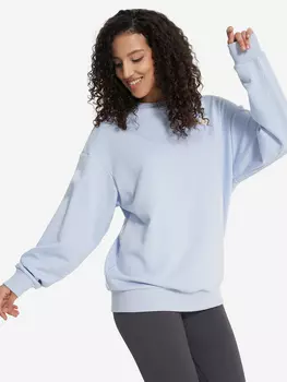 Свитшот женский оверсайз FILA, Голубой
