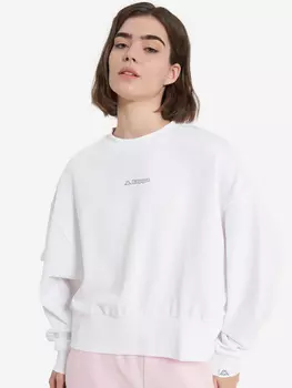 Свитшот женский оверсайз Kappa, Белый