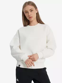 Свитшот женский оверсайз Kappa, Бежевый