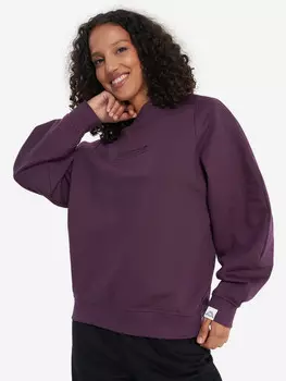 Свитшот женский оверсайз Kappa, Фиолетовый