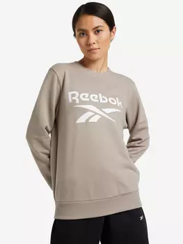 Свитшот женский Reebok Identity Logo, Серый, размер 44