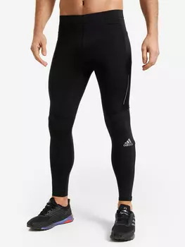 Тайтсы мужские adidas Own the Run, Черный, размер 52-54