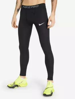 Тайтсы мужские Nike Pro, Черный, размер 44-46