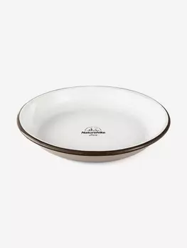 Тарелка эмалированная Naturehike NH20SJ030 210мм, Серый