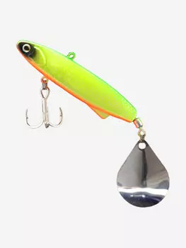 Тейл-спиннер Vodenoi Baton 115мм 16гр, Желтый