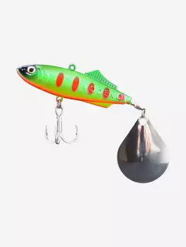 Тейл-спиннер Vodenoi Kalikana 95мм 18гр, Зеленый