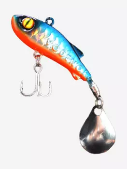 Тейл-спиннер Vodenoi Perch 70мм 10гр, Голубой