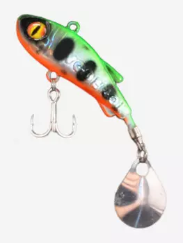 Тейл-спиннер Vodenoi Perch 70мм 10гр, Зеленый