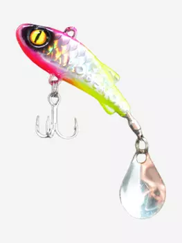 Тейл-спиннер Vodenoi Perch 70мм 10гр, Желтый