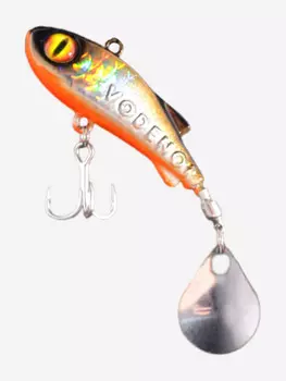 Тейл-спиннер Vodenoi Perch 70мм 5гр, Коричневый