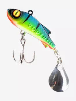 Тейл-спиннер Vodenoi Perch 70мм 5гр, Зеленый