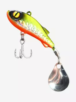 Тейл-спиннер Vodenoi Perch 70мм 5гр, Желтый