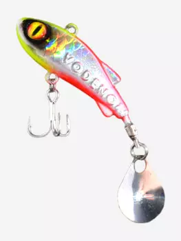 Тейл-спиннер Vodenoi Perch 70мм 5гр, Желтый