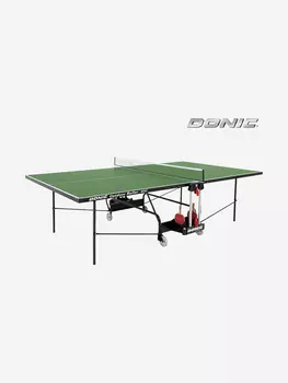 Теннисный стол Donic Outdoor Roller 400 зеленый с сеткой, Зеленый