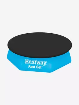 Тент Bestway 58032 для бассейнов с надувным бортом Fast Set 244см, Черный