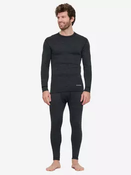 Термобелье мужское Montero outdoor Wool Protection, Черный