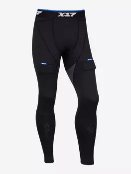 Термобелье низ X17 Pro Skate штаны с ракушкой SR, Черный