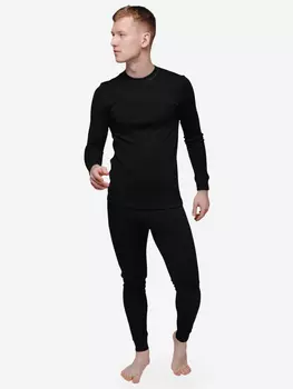 Термобелье Следопыт - Arctic комплект, до -45°С, двухслойное., Черный