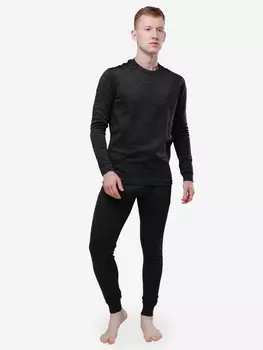 Термобелье Следопыт - Fisher комплект, до -40°С, трехслойное., Черный