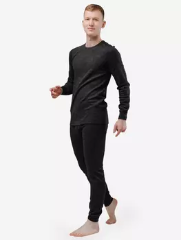 Термобелье Следопыт - Hunter комплект, до -35°С, двухслойное., Черный