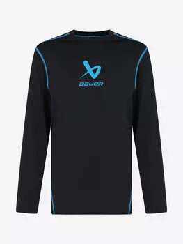 Термобелье верх для мальчиков Bauer Basics, Черный