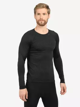 Термобелье верх мужское Glissade, Черный, размер 52