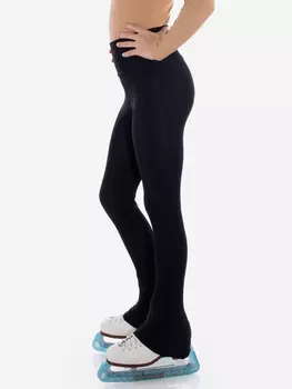 Термобрюки для фигурного катания Кристалсспорт, Черный