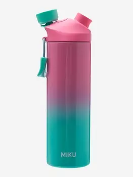 Термобутылка MIKU 700 мл (TH-BTL-700GTP), бирюзово-розовая, Розовый