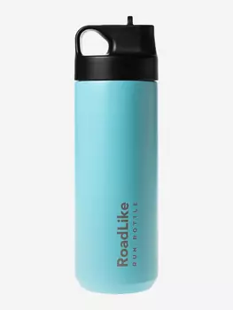 Термобутылка RoadLike Run 550мл, голубой, Голубой