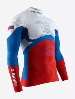 Термокофта мужская X-BIONIC ENERGY ACCUMULATOR 4.0 PATRIOT SHIRT TURTLE NECK RUSSIA, Мультицвет