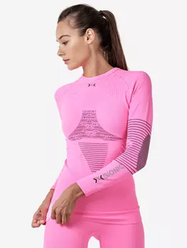 Термокофта женская X-BIONIC ENERGIZER 4.0 SHIRT ROUND NECK LG SL, Розовый
