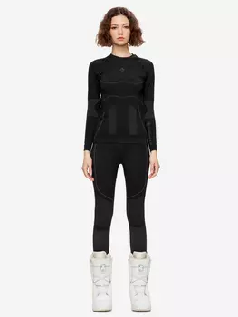 Термокомплект (кальсоны, лонгослив), Черный