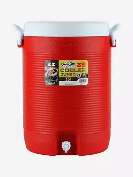 Термоконтейнер EZ COOLERS Keep cold cooler jumbo, 35 л, красный, Красный