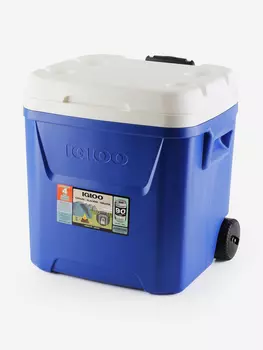 Термоконтейнер IGLOO Laguna 60 qt roller, 56 л, синий, Голубой