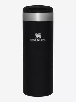 Термокружка автомобильная Stanley AeroLight Transit Mug, 470 мл, черная, Черный