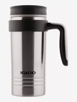 Термокружка IGLOO Isabel 473 мл, с ручкой, серая, Серый