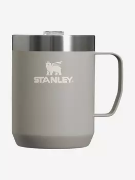 Термокружка Stanley Classic, 230 мл, серая, с ручкой и крышкой, Серый