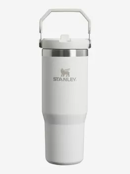 Термокружка Stanley IceFlow Flip Straw Tumbler, 890 мл, белая, Белый