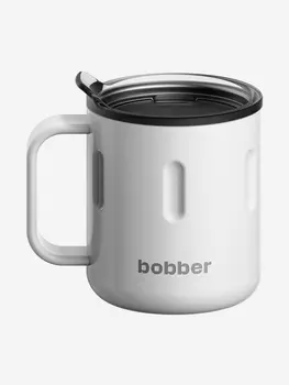 Термокружка вакуумная BOBBER Mug 300 мл, белый, тепло до 2 часов, Белый