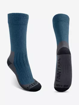 Термоноски FINNTRAIL Merino, Синий