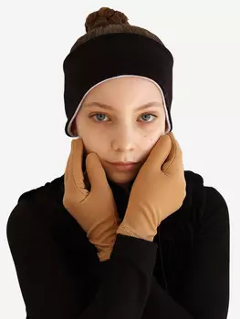 Термоперчатки для фигурного катания, Бежевый