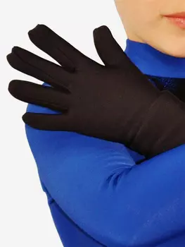 Термоперчатки для фигурного катания, Черный