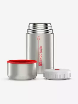 Термос для еды Биосталь 750 мл, Серебряный