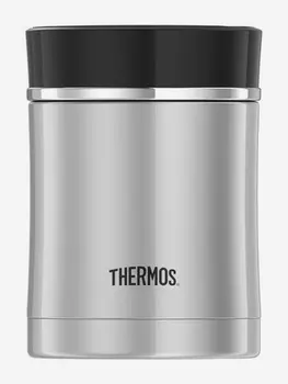 Термос THERMOS NS340BK, 0.47 л, Серебряный